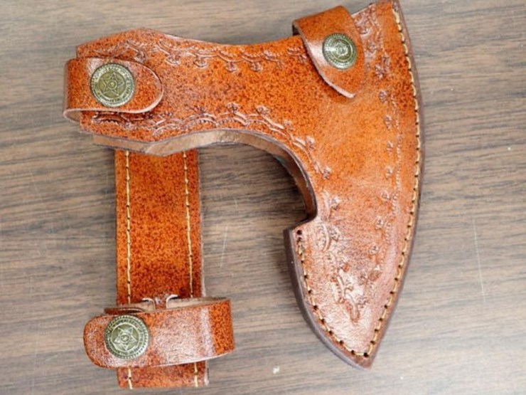 custom-hand-forged-viking-axe-w/-sheath---tag-#-9632-image-3