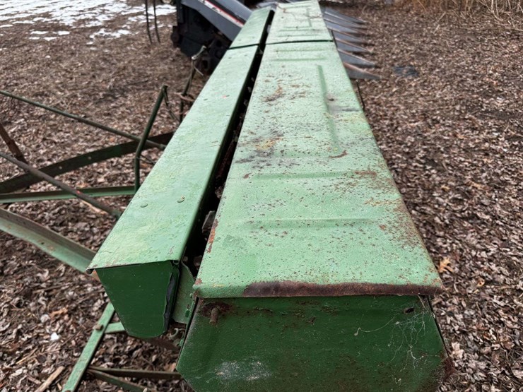 vintage-10'-grain-drill-on-rubber-image-7