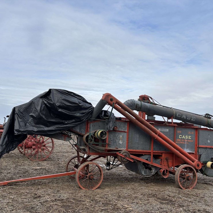 Case 28x46 Thresher on Steel