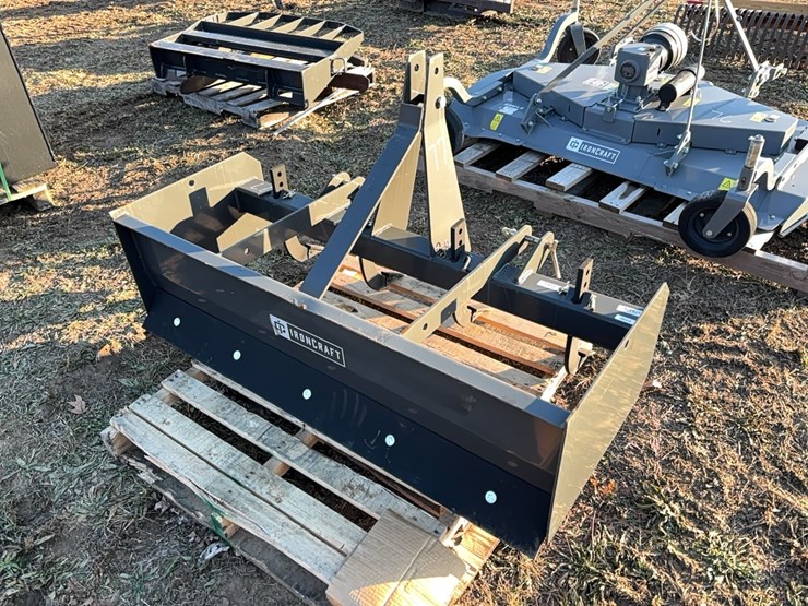 ironcraft-3105-box-blade-w/-scarifier-tractor-attachment-sn:278476-image-2