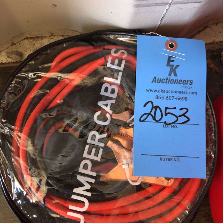 UNUSED (2) SETS 200 AMP JUMPER CABLES