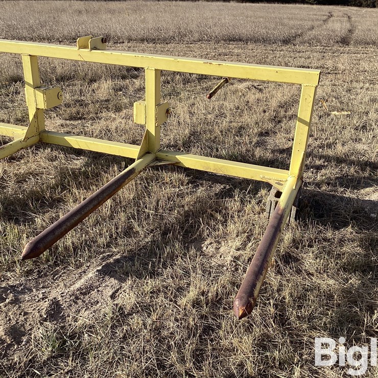 Shop Built Round Bale Mover