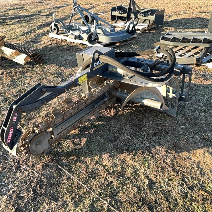 CNH TRENCHER SKID STEER ATTACHMENT SN:385257