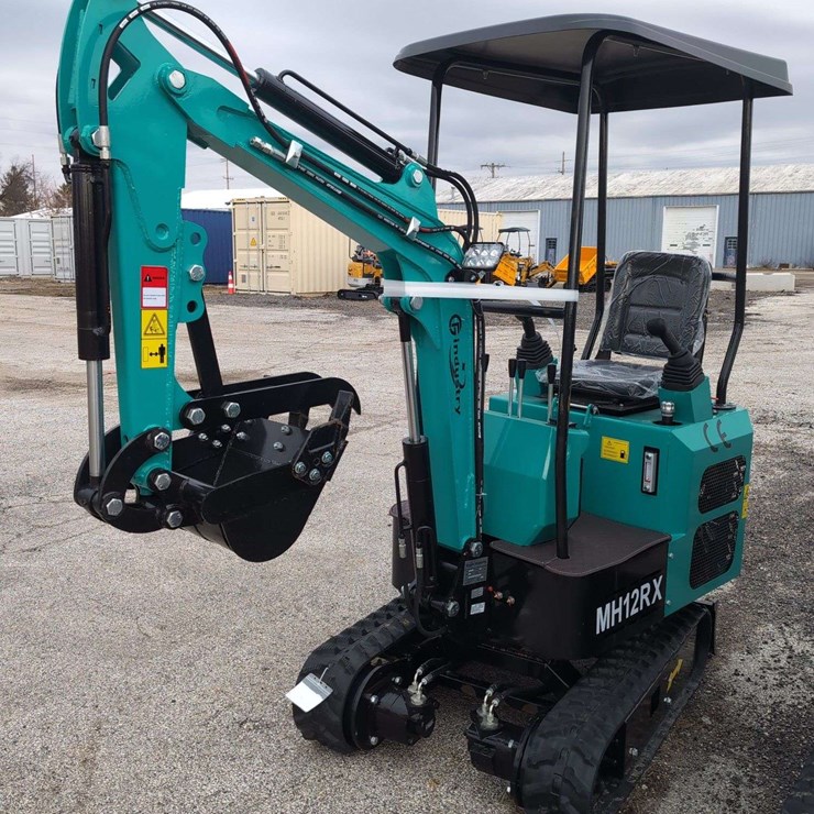 CFG Industrial Mini Excavator - MH12RX - GREEN