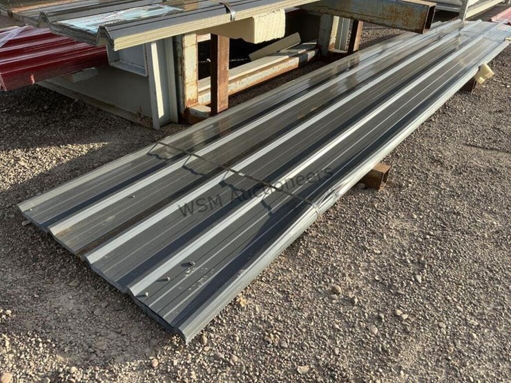 (30)-3ft-x-16ft-grey-metal-roof-panels,-image-3