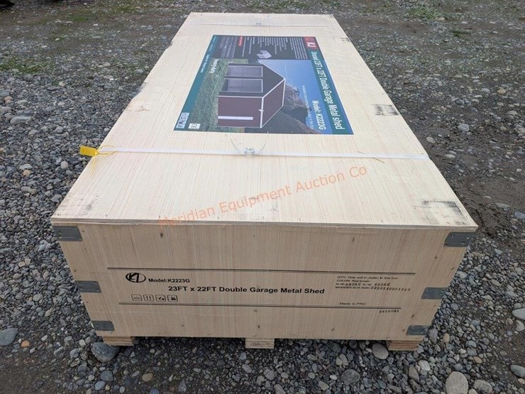 kj-23'-x-22'-double-garage-metal-shed-image-3