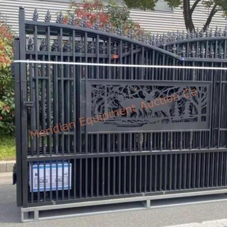 KJ 20' Bi Parting Decroative Driveway Gate
