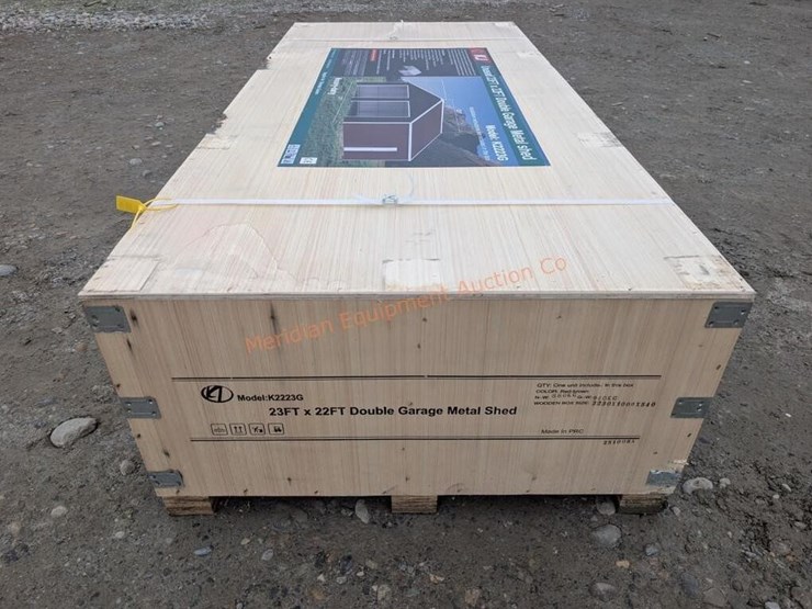 kj-23'-x-22'-double-garage-metal-shed-image-6