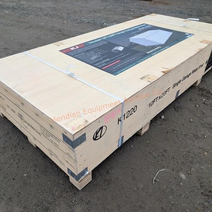 KJ 12' x 20 Garage Metal Shed