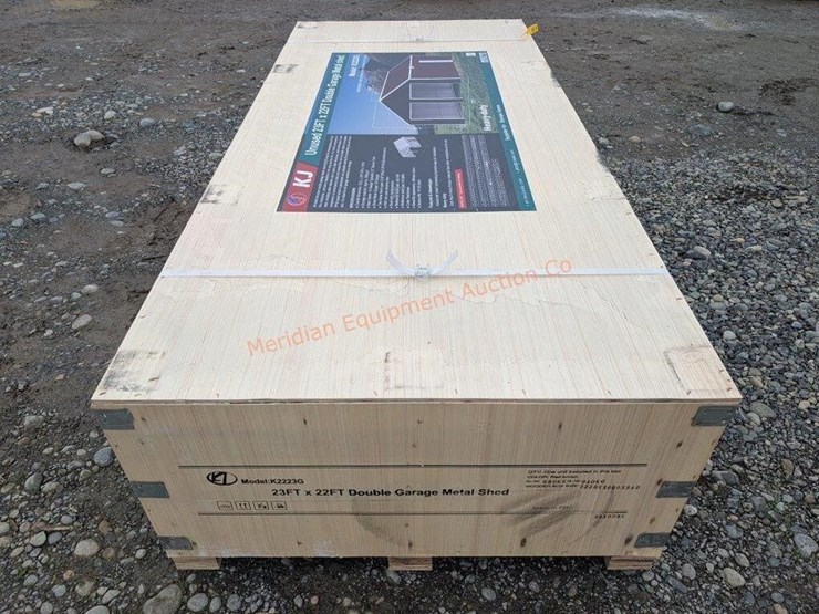 kj-23'-x-22'-double-garage-metal-shed-image-7