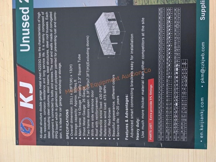 kj-23'-x-22'-double-garage-metal-shed-image-5