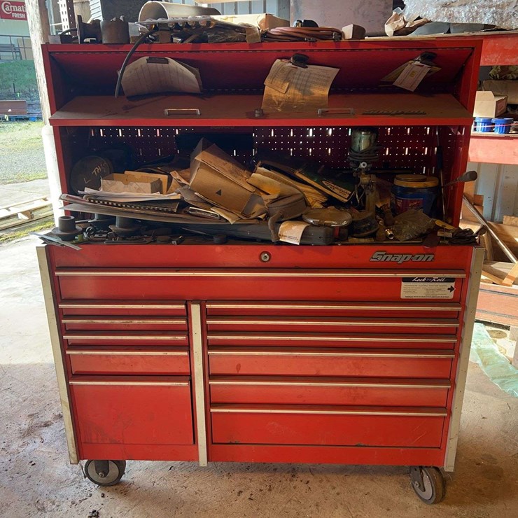 Snap-On Toolbox with Tools