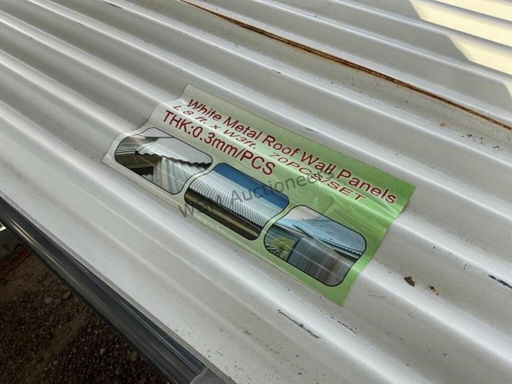 (70)-3ft-x-8ft-white-metal-roof-wall-panels-image-3