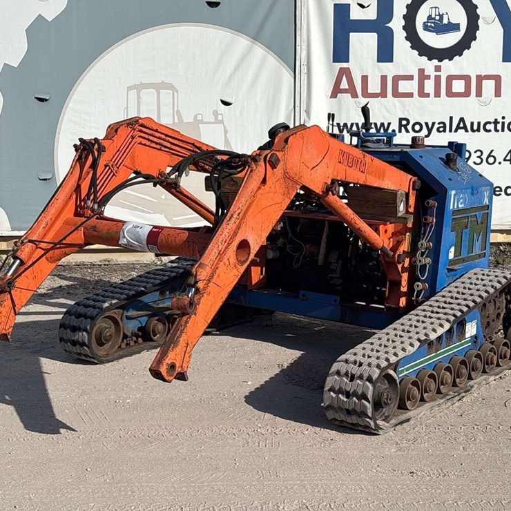 Traxmax Kubota Stand-On Track Loader Skid Steer