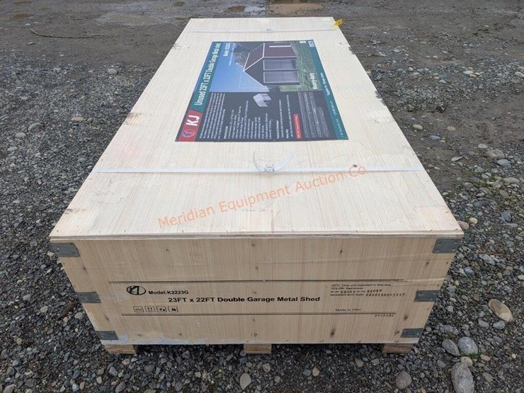 kj-23'-x-22'-double-garage-metal-shed-image-2