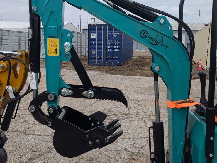 cfg-industrial-mini-excavator---qh12r---green-image-2