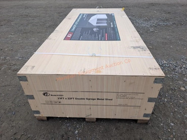 kj-23'-x-22'-double-garage-metal-shed-image-4