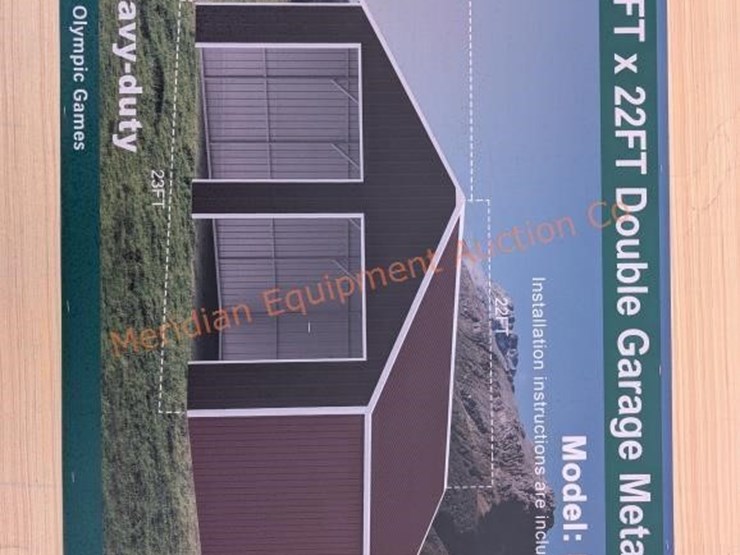kj-23'-x-22'-double-garage-metal-shed-image-3