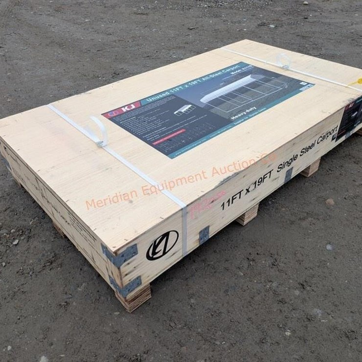 KJ 11' x 19' Steel Carport