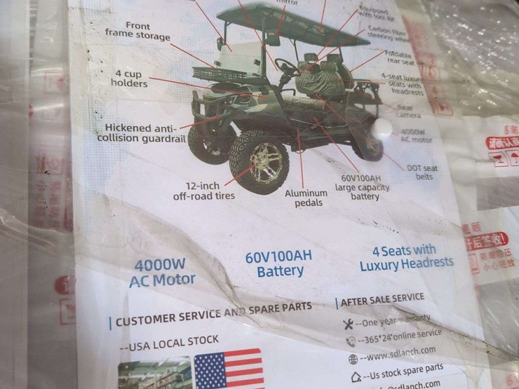 (1)-irgc80-golf-cart---4-seater---unassembled-image-4