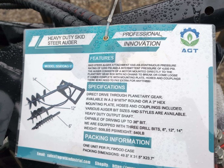 (1)-mower-king-ssecag-y---skid-steer-auger-set---3-pc.-6",-12",-and-14"-image-5