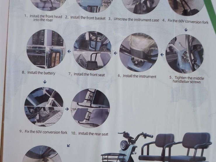 (1)-irgc40-mini-golf-cart---110v-unassembled---purple-image-3