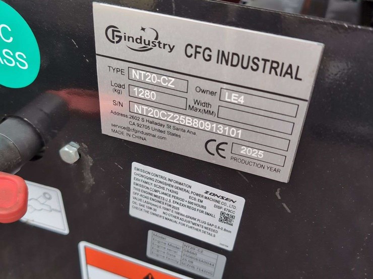 cfg-industrial-mini-excavator---nt20-cz---red-image-9