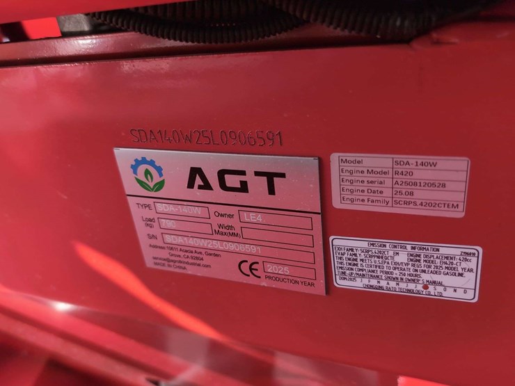 agt-gas-powered-mini-track-skid-steer-loader-sda-140w---red-image-7