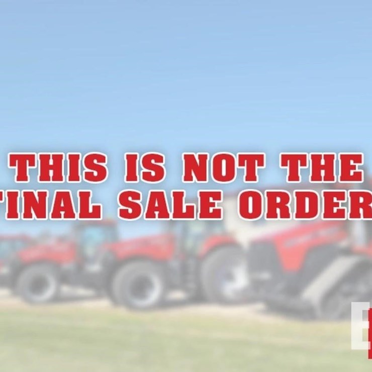 THIS IS NOT THE FINAL SALES ORDER!