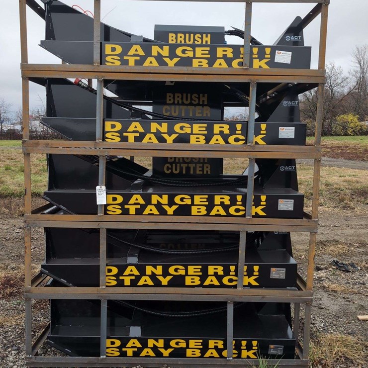 (1) AGT Mower King SSRC - Skid Steer Brush Cutter