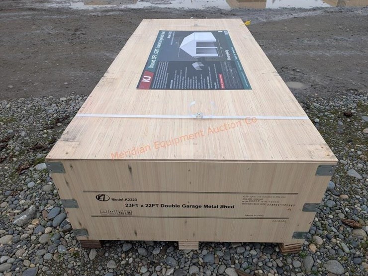 kj-23'-x-22'-double-garage-metal-shed-image-2