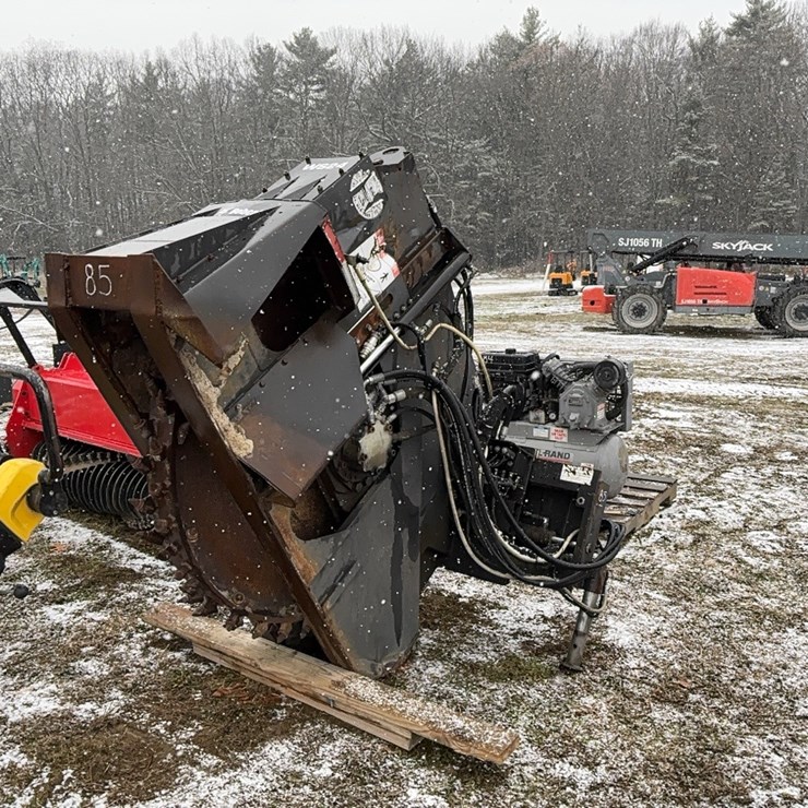 BOBCAT WS24 HIGH FLOW HYDRAULIC WHEEL SAW SKID STEER ATTACHMENT SN:991900429