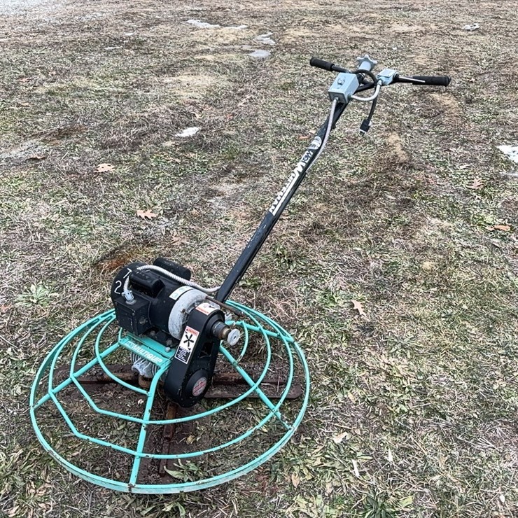 ELECTRIC POWER TROWEL CONCRETE EQUIPMENT