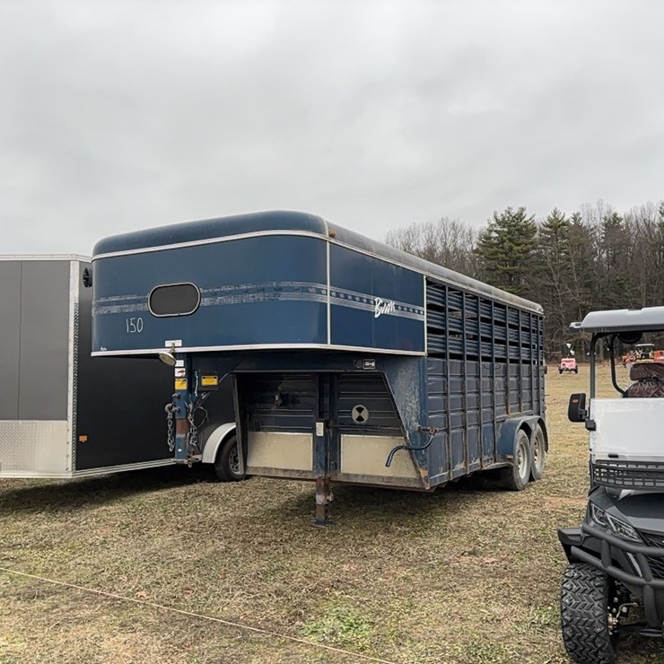 BISON 16FT. GOOSENECK LIVESTOCK TRAILER VN:N/A