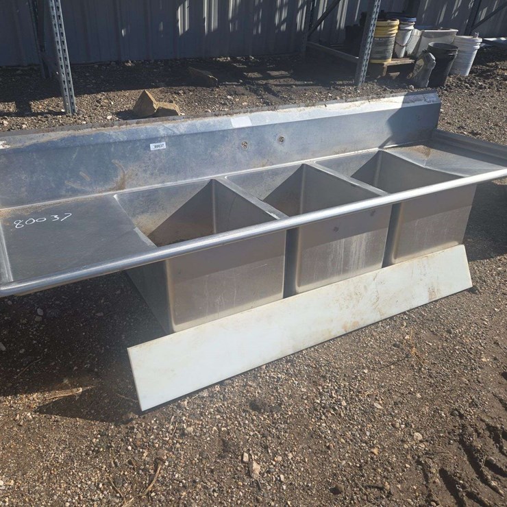 Three Compartment Sink