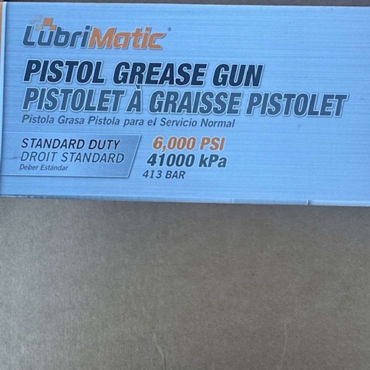 QTY (2) PISTOL GREASE GUNS