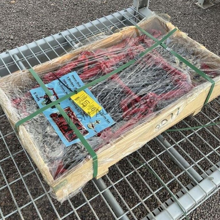 (5) SETS CHAINS AND BINDERS