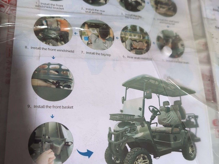 (1)-irgc80-golf-cart---4-seater---unassembled-image-3