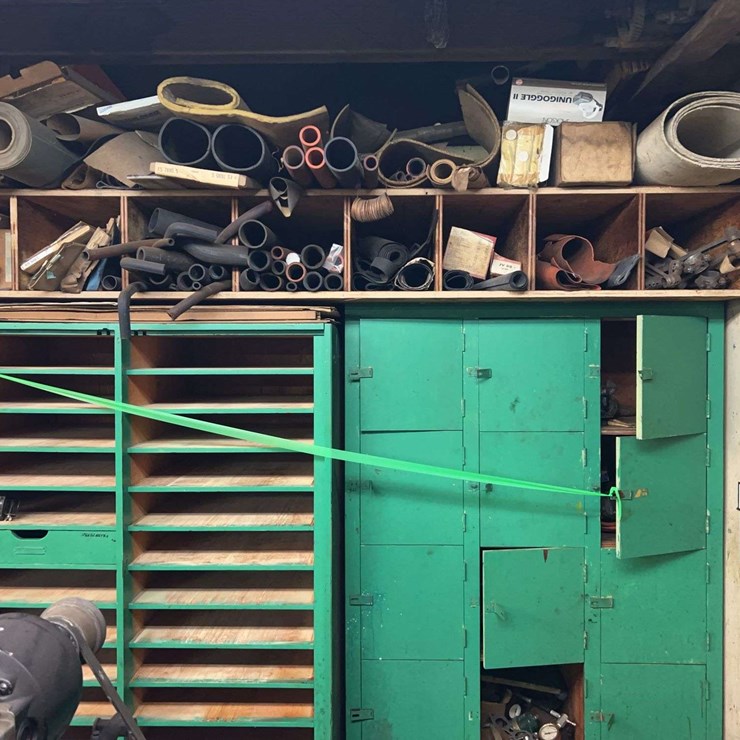 Car Parts and Shelving