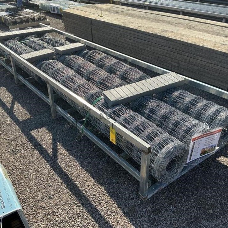 (6) ROLLS OF 5.9FT X 164FT GALVANIZED WIRE FENCING