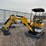 unused-sdle20-mini-excavator-image-1