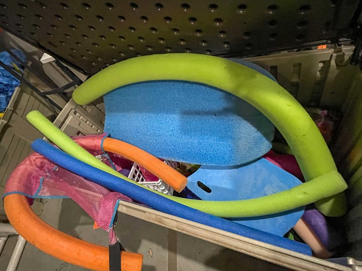 #12940-•-plastic-storage-container-with-pool-items-image-2