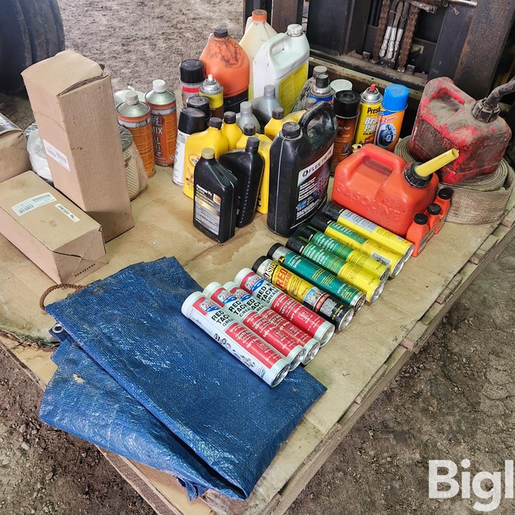 Assorted Unopened Grease/Filters & Oil