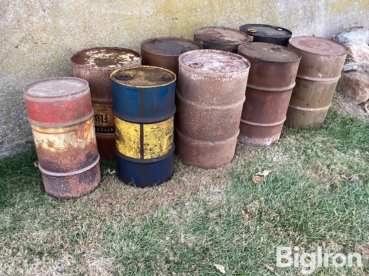 assorted-empty-oil-barrels-image-1