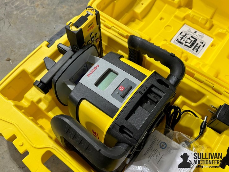 2022-leica-rugby-clh-clx300-rotating-laser-level-kit-w/-support-equipment-image-9