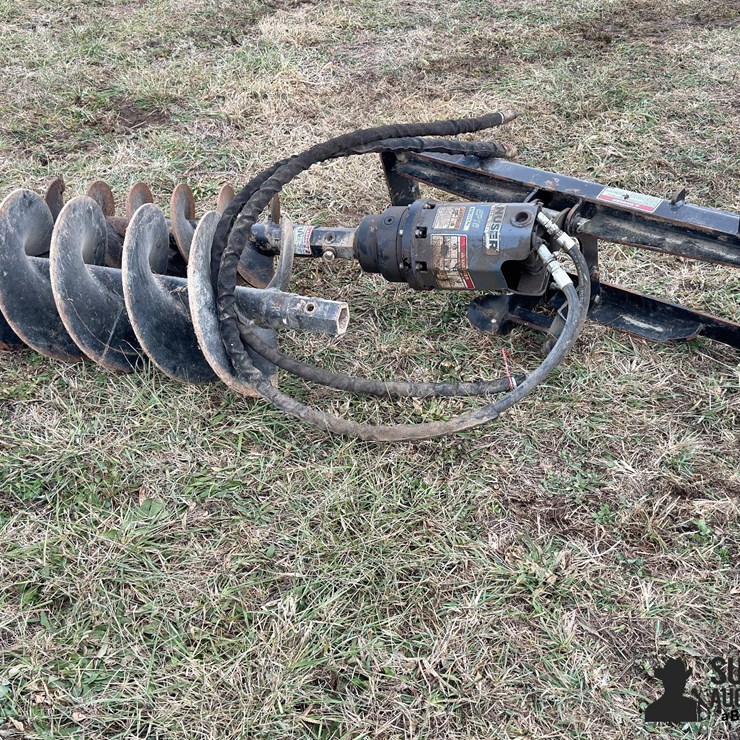 Danuser EP15 Skid Steer Hydraulic Auger Digger