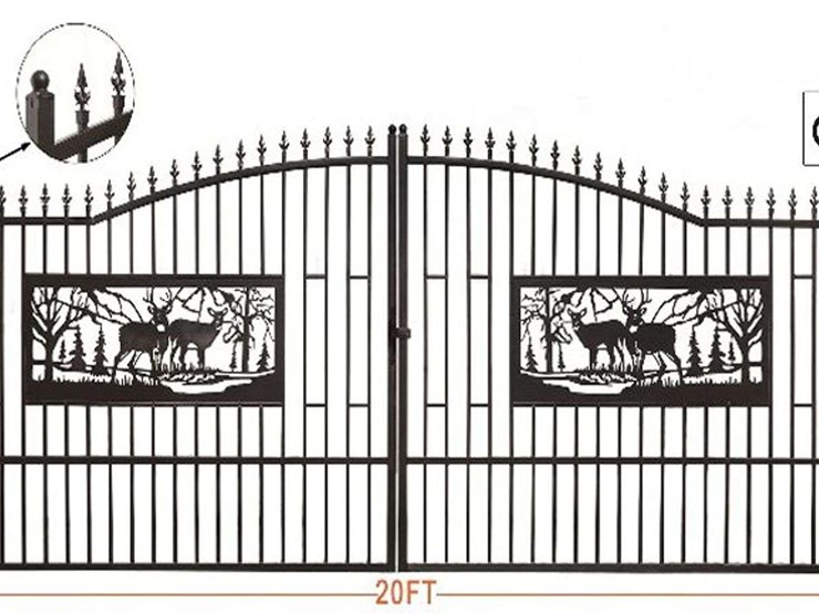 7ft(h)x-20ft(l)-metal-farm-driveway-gate-image-1