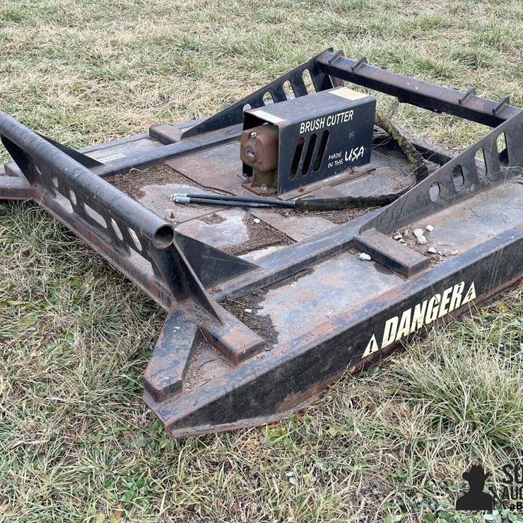 Skid Steer Brush Cutter Attachment