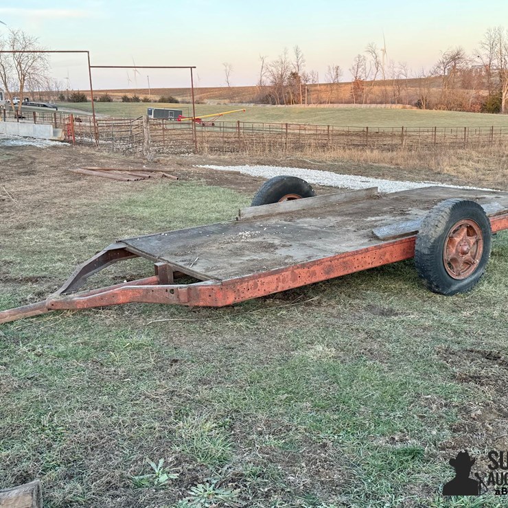 S/A Flatbed Implement Trailer