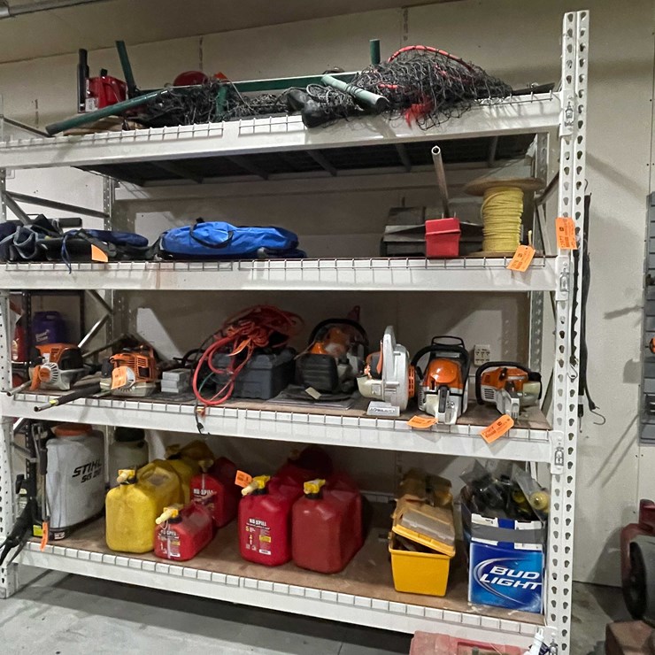 #12962 • Industrial Metal Rack